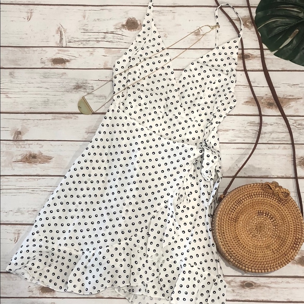 MINI WRAP DRESS/ROMPER - Picture 3 of 4